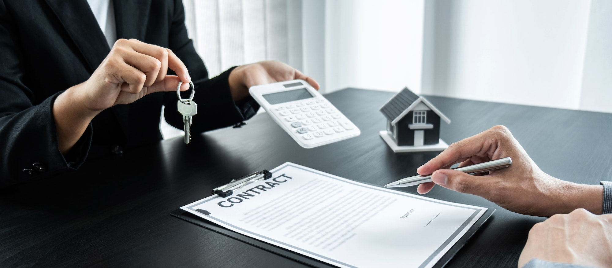 Woman checking investment account